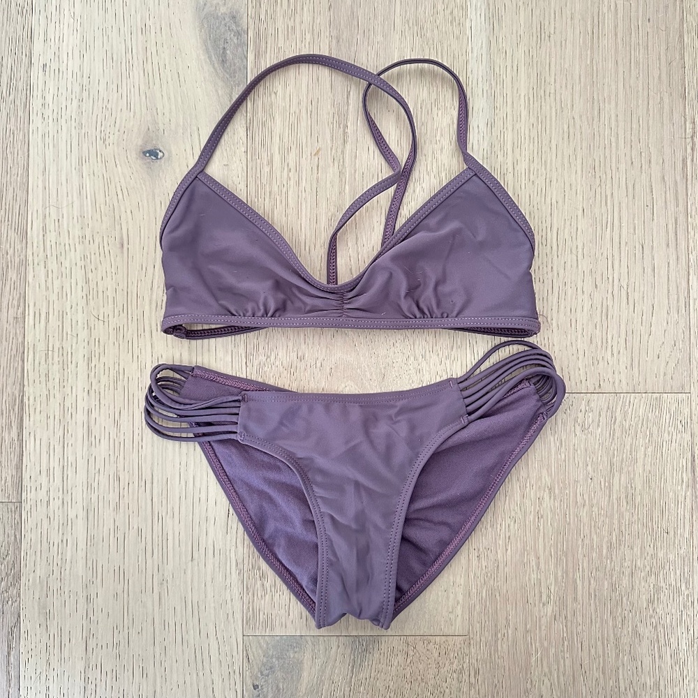 Full Tilt Plum Bikini